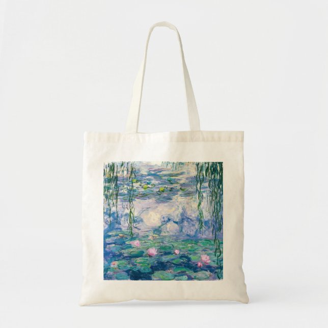 CLAUDE MONET - Water lilies Tote Bag (Front)