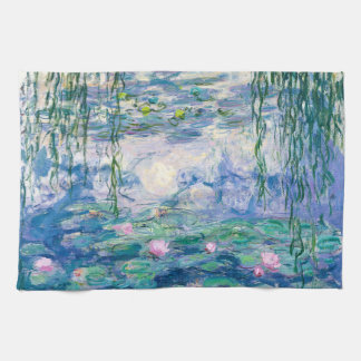 CLAUDE MONET - Water lilies Towel