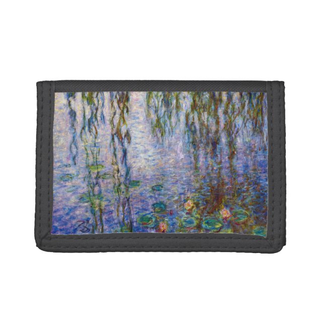 Claude Monet - Water Lilies Trifold Wallet (Front)