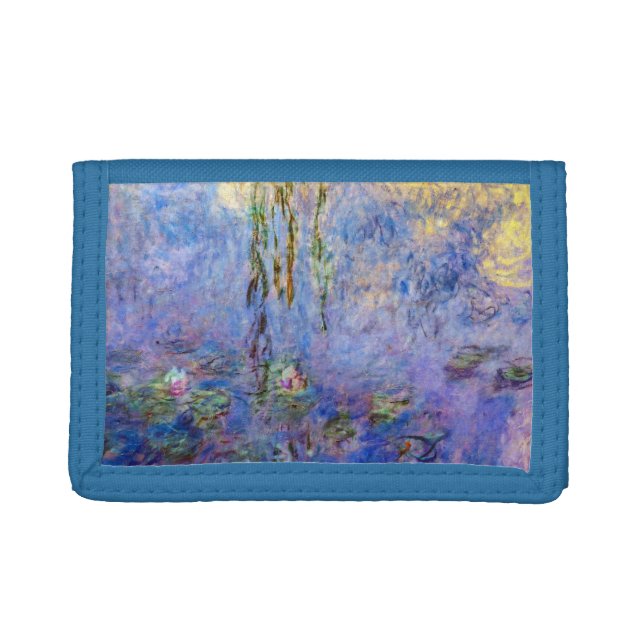 Claude Monet - Water Lilies Trifold Wallet (Front)