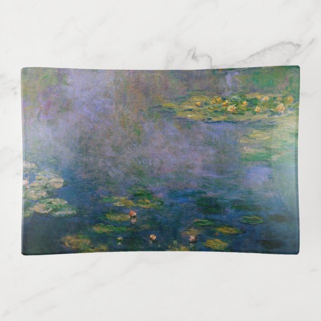 Claude Monet - Water Lilies Trinket Tray (Front)