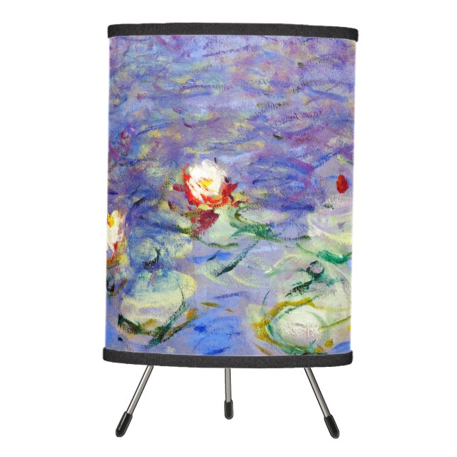 Claude Monet - Water Lilies Tripod Lamp (Front)