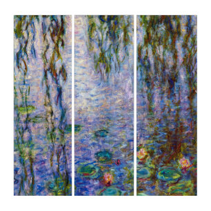 Claude Monet - Water Lilies Triptych