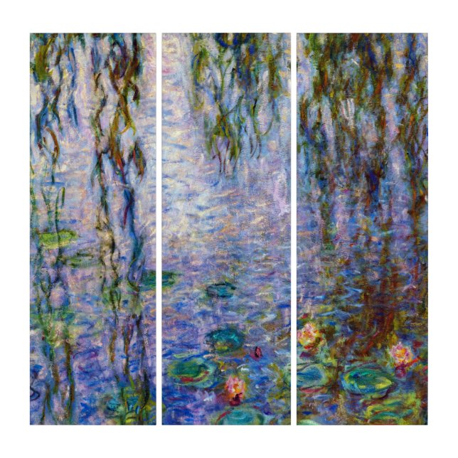 Claude Monet - Water Lilies Triptych (Front)