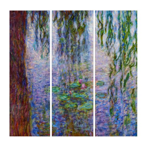Claude Monet _ Water Lilies Triptych