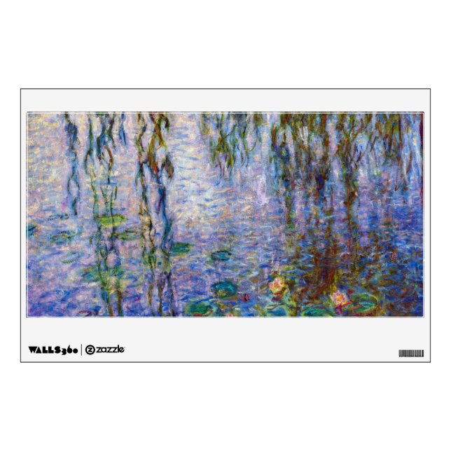 Claude Monet - Water Lilies Wall Decal (Front)