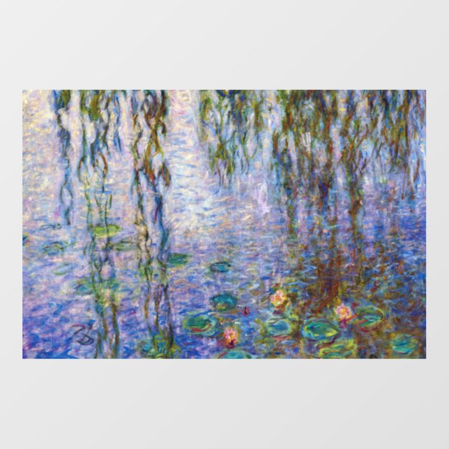 Claude Monet - Water Lilies Wall Decal (Front)