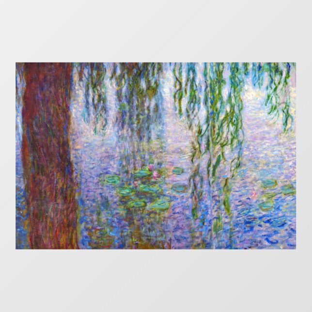 Claude Monet - Water Lilies Wall Decal (Front)
