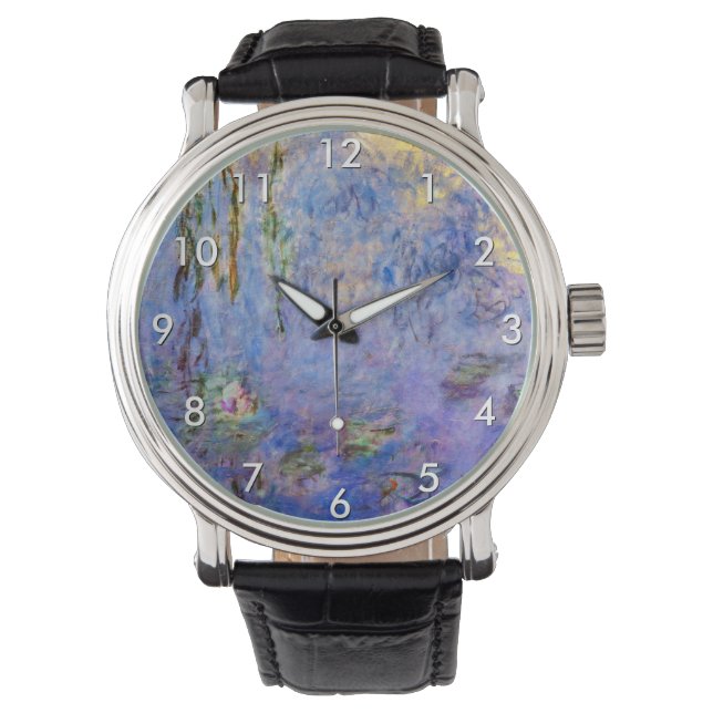 Claude Monet - Water Lilies Watch (Front)