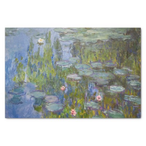 Claude Monet Water Lilies Water Lily Decoupage Tissue Paper