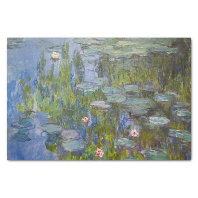 Claude Monet Water Lilies Water Lily Decoupage Tissue Paper 