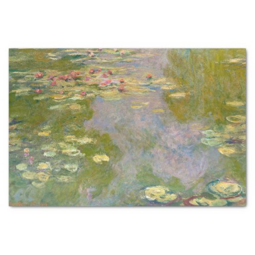 Claude Monet Water Lilies Water Lily  Decoupage Tissue Paper