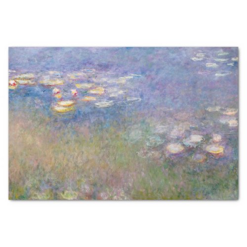 Claude Monet Water Lilies Water Lily Decoupage Tissue Paper
