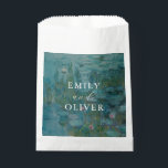 Claude Monet Water Lilies Wedding Favor Bag<br><div class="desc">Wedding favor bags featuring Claude Monet Water Lilies painting.</div>