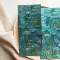 Claude Monet Water Lilies Wedding