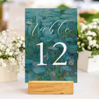 Claude Monet Water Lilies Wedding