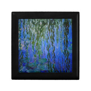 Claude Monet - Water Lilies with weeping willow Gift Box