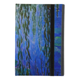 Claude Monet - Water Lilies with weeping willow iPad Mini 4 Case