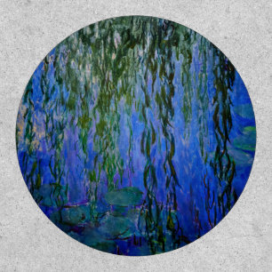 Claude Monet - Water Lilies with weeping willow Patch