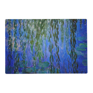 Claude Monet - Water Lilies with weeping willow Placemat
