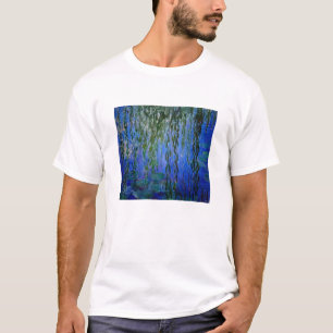 Claude Monet - Water Lilies with weeping willow T-Shirt