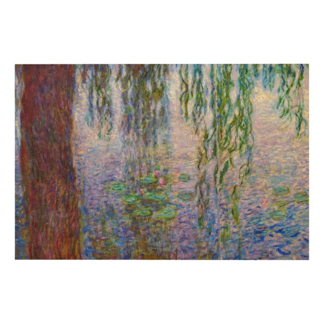 Claude Monet - Water Lilies Wood Wall Art (Front)