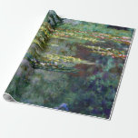 Claude Monet Water Lilies Wrapping Paper<br><div class="desc">Claude Monet Water Lilies</div>