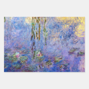 Claude Monet - Water Lilies Wrapping Paper Sheets