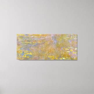 Claude Monet - Water Lilies ( Yellow Nirvana) Canvas Print