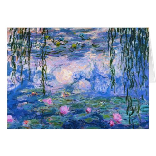 Claude Monet Water Lillies 1919