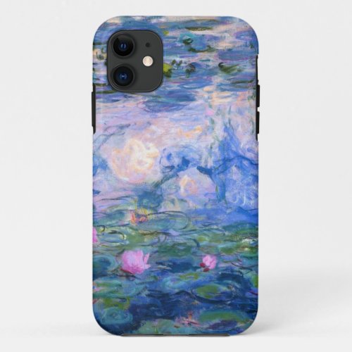 Claude Monet Water Lillies 1919 iPhone 11 Case