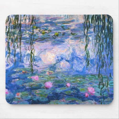 Claude Monet Water Lillies 1919 Mouse Pad