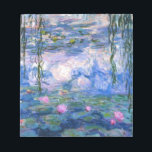 Claude Monet Water Lillies 1919 Notepad<br><div class="desc">Title: Water Lilies
Artist: Claude Monet
Year: 1919</div>
