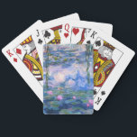 Claude Monet Water Lillies 1919 Poker Cards<br><div class="desc">Title: Water Lilies
Artist: Claude Monet
Year: 1919</div>