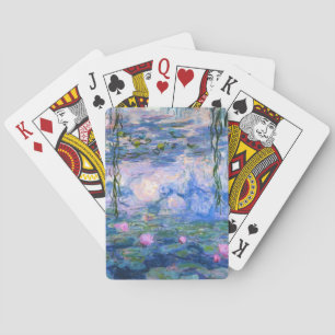 Claude Monet Water Lillies 1919 Poker Cards