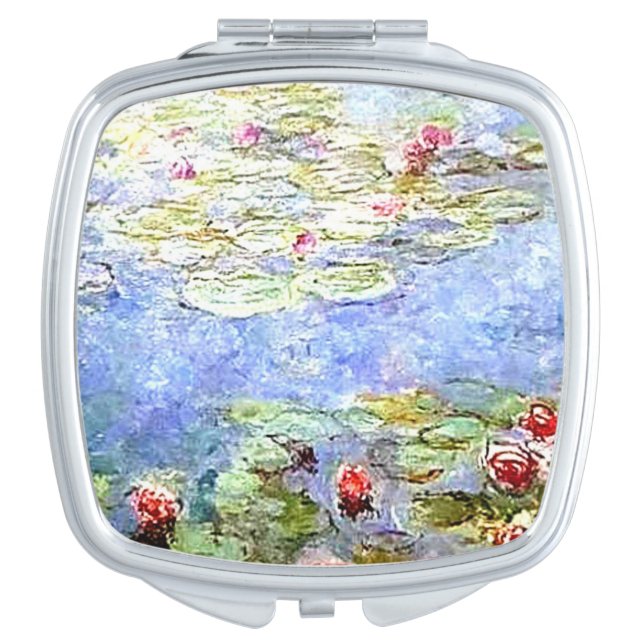 Claude Monet Water lillies Compact Mirror (Front)