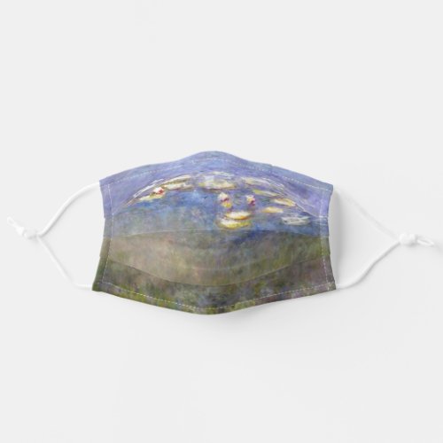 Claude Monet Water Lillies  Fine Art Face Mask