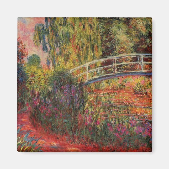 Claude Monet Water Lily Pond 1900 Magnet (Front)