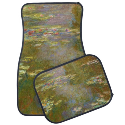 Claude Monet _ Water Lily Pond 1917 Car Floor Mat