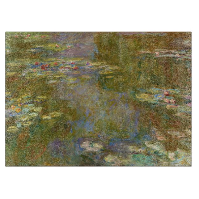 Claude Monet - Water Lily Pond 1917 Cutting Board (Front)