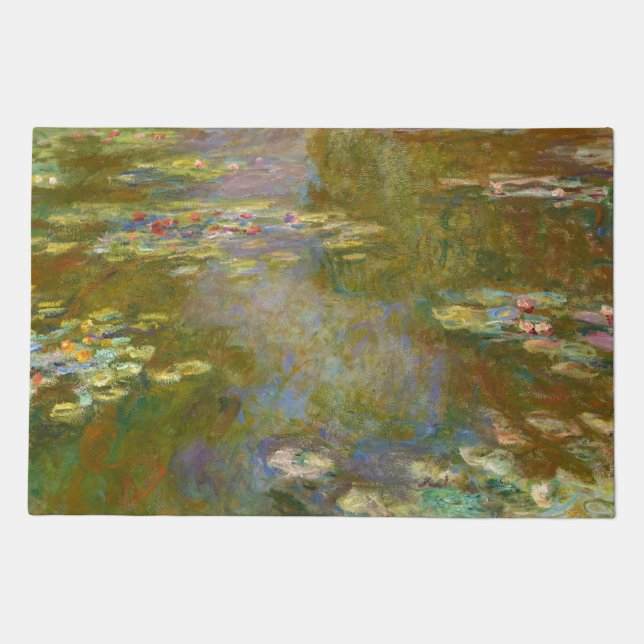 Claude Monet - Water Lily Pond 1917 Doormat (Front)