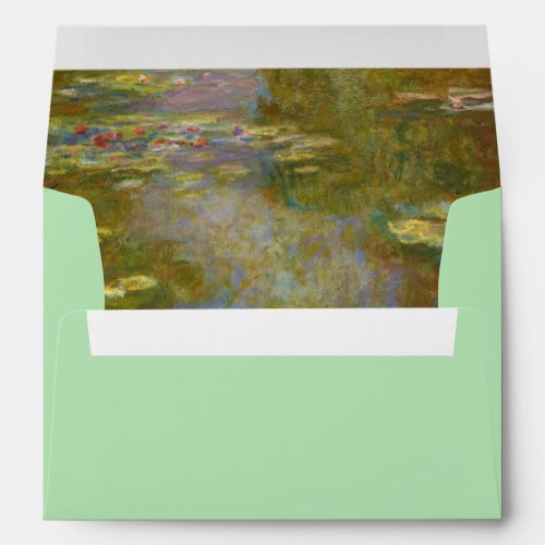 Claude Monet _ Water Lily Pond 1917 Envelope