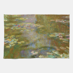 Claude Monet - Water Lily Pond 1917 Kitchen Towel