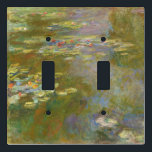 Claude Monet - Water Lily Pond 1917 Light Switch Cover<br><div class="desc">Water Lily Pond (Nympheas) - Claude Monet,  Oil on Canvas,  1917-1919</div>