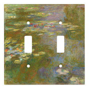 Claude Monet - Water Lily Pond 1917 Light Switch Cover