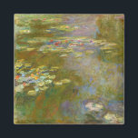 Claude Monet - Water Lily Pond 1917 Magnet<br><div class="desc">Water Lily Pond (Nympheas) - Claude Monet,  Oil on Canvas,  1917-1919</div>