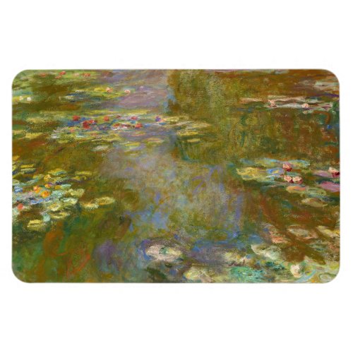 Claude Monet _ Water Lily Pond 1917 Magnet
