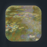 Claude Monet - Water Lily Pond 1917 Paper Plates<br><div class="desc">Water Lily Pond (Nympheas) - Claude Monet,  Oil on Canvas,  1917-1919</div>