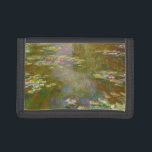 Claude Monet - Water Lily Pond 1917 Trifold Wallet<br><div class="desc">Water Lily Pond (Nympheas) - Claude Monet,  Oil on Canvas,  1917-1919</div>