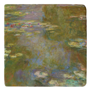 Claude Monet - Water Lily Pond 1917 Trivet